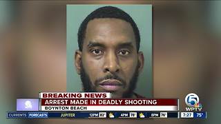 Suspect arrested in deadly Boynton Beach shooting