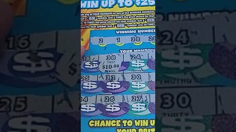 New $10 Lottery Tickets 50X! #shorts #lottery