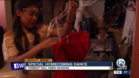 Local high school Junior attending homecoming dance despite illness
