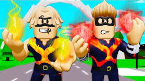 TWIN BROTHERS to SUPERHERO TWINS in Roblox BROOKHAVEN RP!!