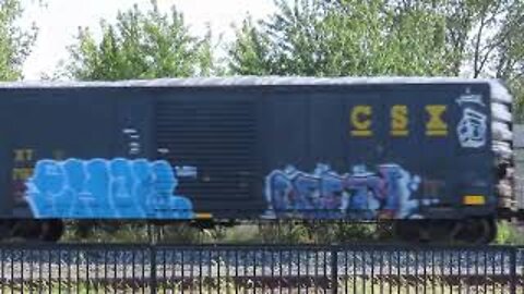 CSX Q367 Manifest Mixed Freight Train from Fostoria, Ohio September 26, 2021