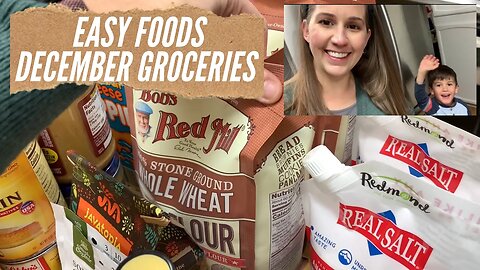 Grocery Haul for One Month with Lots of Easy Foods | Family of 6 Monthly Groceries