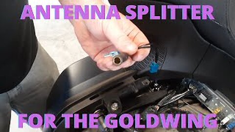 ANTENNA SPLITTER FOR THE GOLDWING