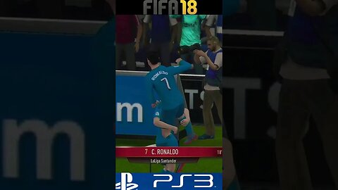 Cristiano Ronaldo Goal & Celebration - FIFA 18 PS3 #shorts