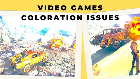 How to Fix Coloration Issue in Video Games | i.e. Mad Max