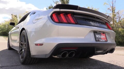 Pure Sound: 2017 Roush Stage 3 Mustang - Active Exhaust Review, Track Experience, Cold Start & More!