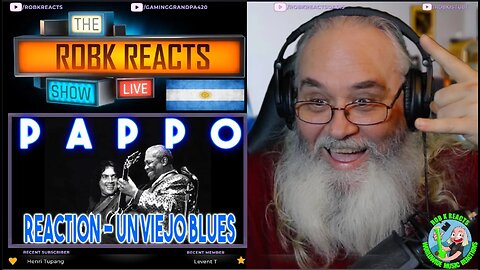 Pappo Reaction - Un viejo blues - First Time Hearing - Requested