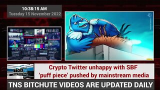 Crypto Twitter unhappy with SBF ‘puff piece’ pushed by mainstream media