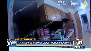 GRAPHIC: DA releases video of police shootings