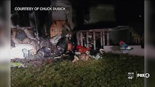 Red Cross helps after mobile home fire in North Fort Myers