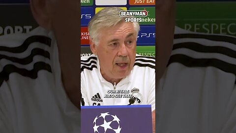 'I think our rivals see us as a bigger candidate to win than they did last year!' | Carlo Ancelotti