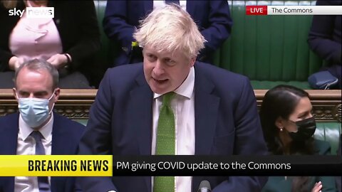 Boris Johnson ~ The Government Will No Longer Mandate F!ce M*sk