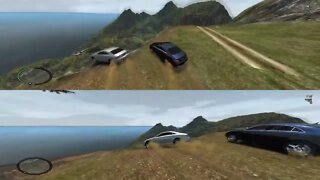 GTA IV - Serie 7 - Crash Testing Real Cars Splitscreen [Euphoria Physics]