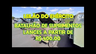 LEILÃO DO EXERCITO - BCMS - RJ * ENGESA 6x6 - LAND ROVER DEFENDER 90 110 130, UNIMOG e MAIS *