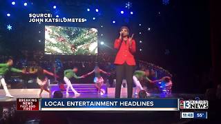 Local entertainment headlines with Johnny Kats for December 6th