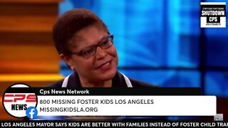 KAREN BASS LOS ANGELES MAYOR EXPOSE FOSTER CHILD SEX TRAFFICKING