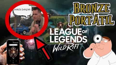 Wild Rift League of Leagends Funny/Portable Bronze #01