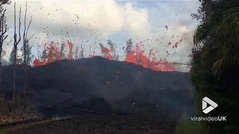 Lava Eruption In Hawaii Engulfs The Local Neighborhood