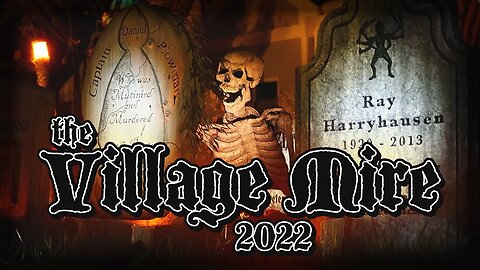 Village Mire Yard Haunt Halloween 2022 | Home Haunt | Haunted Attraction