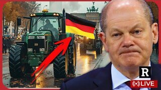 REVOLUTION! German farmers call for NEW GOVERNMENT and no more money to Ukraine