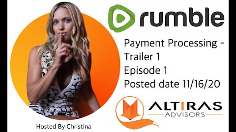 Payment Processing - Altiras Trailer 1 Episode 1
