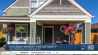 Housing market uncertainty during coronavirus crisis