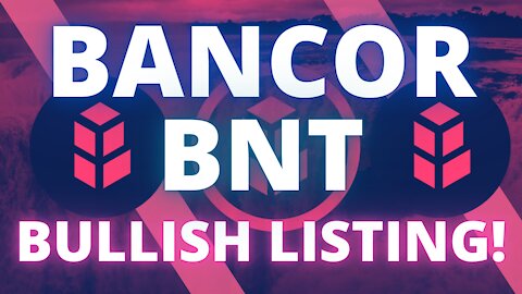 BANCOR (BNT) LAUNCHES ON COINBASE AND GOES BULLISH!!! Cryptocurrency Announcement 2020