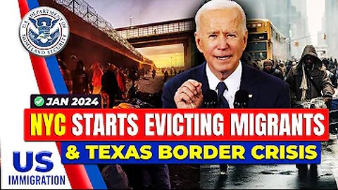 It Begins… NYC to Begin Evicting Migrant Families 🚨 Texas Border Crisis
