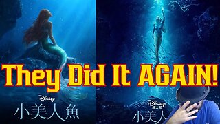 Disney Caves AGAIN! Changes Colors Of Little Mermaid For Chinese Market! Halle Bailey