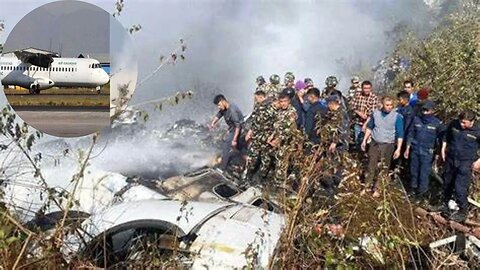 Nepal plain crash 4 people found Alive live recorded | Nepal flight crash