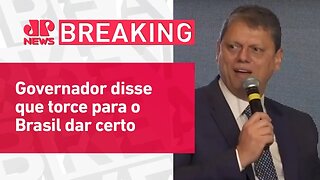 Tarcísio de Freitas ressalta relação com Lula: “Agora somos sócios” | BREAKING NEWS
