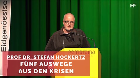 Prof. Dr. Stefan Hockertz: «Durch Permakrisen wird ein Verlust der Souveränität provoziert»