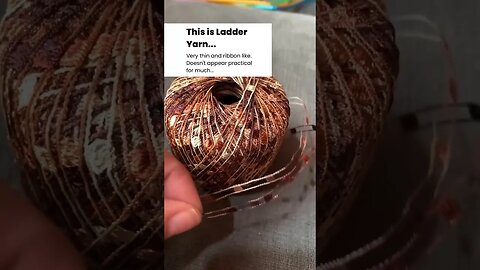 Crafting with a Twist: Elevate Your Crochet Game with Ladder Yarn at Jenetics Creations