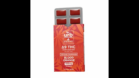 Urb Extrax Delta-9 THC Gummies Review ON Sale $7.50 @ www.legal-thc-delta9.com