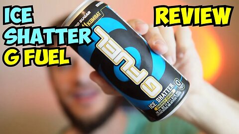 GFUEL ICE SHATTER Energy Drink Review