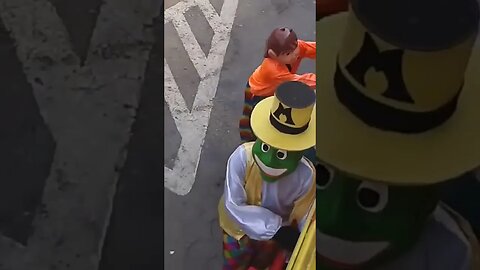 DANÇARINOS SUPER NINJAS DA CARRETA DA ALEGRIA FURACÃO, DANÇANDO FOFÃO, O MÁSKARA, BEN10 E PATATI