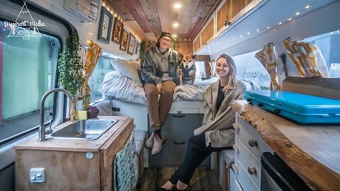DIY Sprinter van Tour | Couple travels 6 months across N. America
