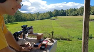 3.25" at 300 yards with Palmetto 10.5 AR-15 Holosun 503g Vortex 6X Magnifier