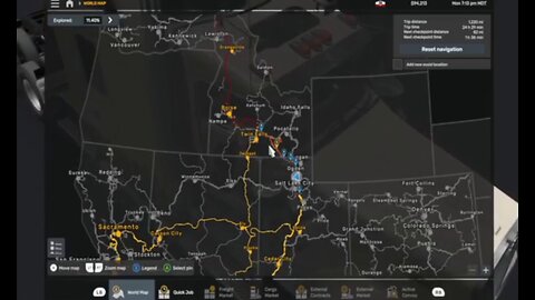 Truck Simulator (American Truck Simulator) played