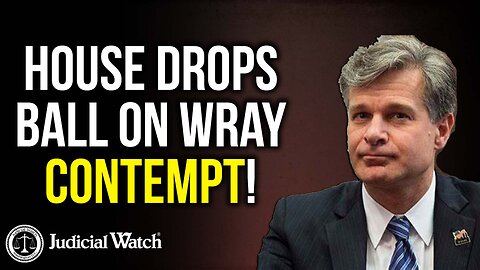 House DROPS BALL on Wray CONTEMPT!