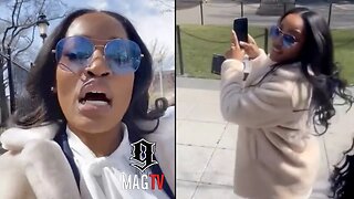 "No Videos" Erica Dixon Gets Warned By Secret Service During White House Tour! 😲