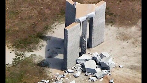Update on Georgia Guidestones | Camra's caught a car leaving the area