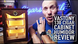 Vastony 130 Cigar Cabinet Humidor Review