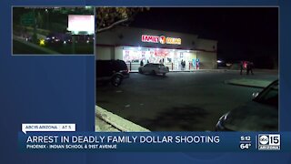 Arrest made in Family Dollar store shooting