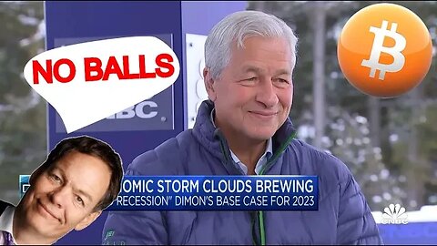 Ball-less Jamie Dimon Wants Us to Stop Talking About @BITC0IN | Max Keiser Responds Precognitivly