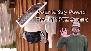 Solar Battery Powered Security PTZ Camera - INQMEGAPRO