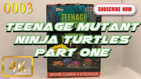 the[CARD]curator [0003] 'Teenage Mutant Ninja Turtles' (1990) Trading Cards [1 of 6] [#tmnt]