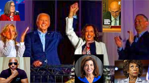 Biden Calls Kamala A Ho Ho Ho And Why Her, Hobbs, Fetterman, Waters, And Hochul Are Morons