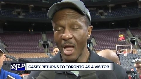 Dwane Casey emotional to return to Toronto as a visitor