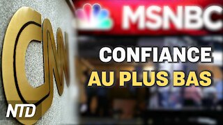 L’inventeur de la technologie ARNm s’inquiète des vaccins; USA : perte de confiance dans les médias?